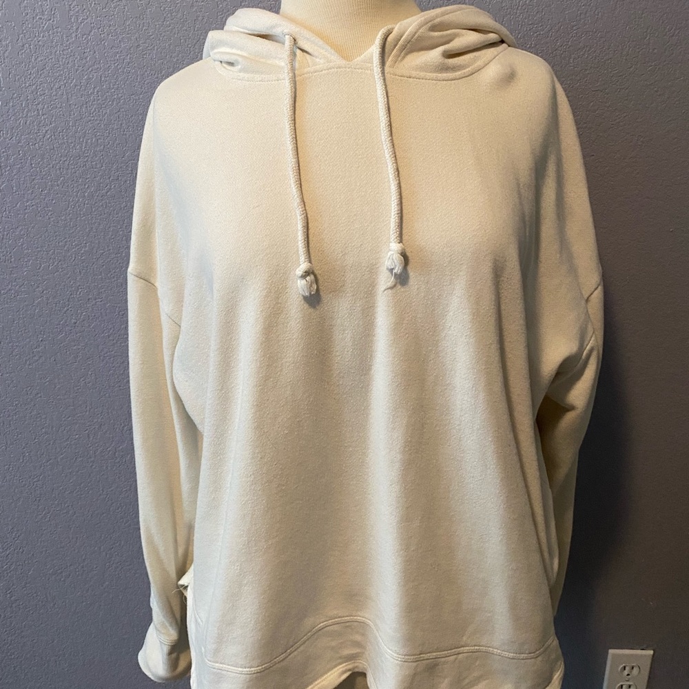 Universal Thread hooded sweatshirt (cream): Size XXL